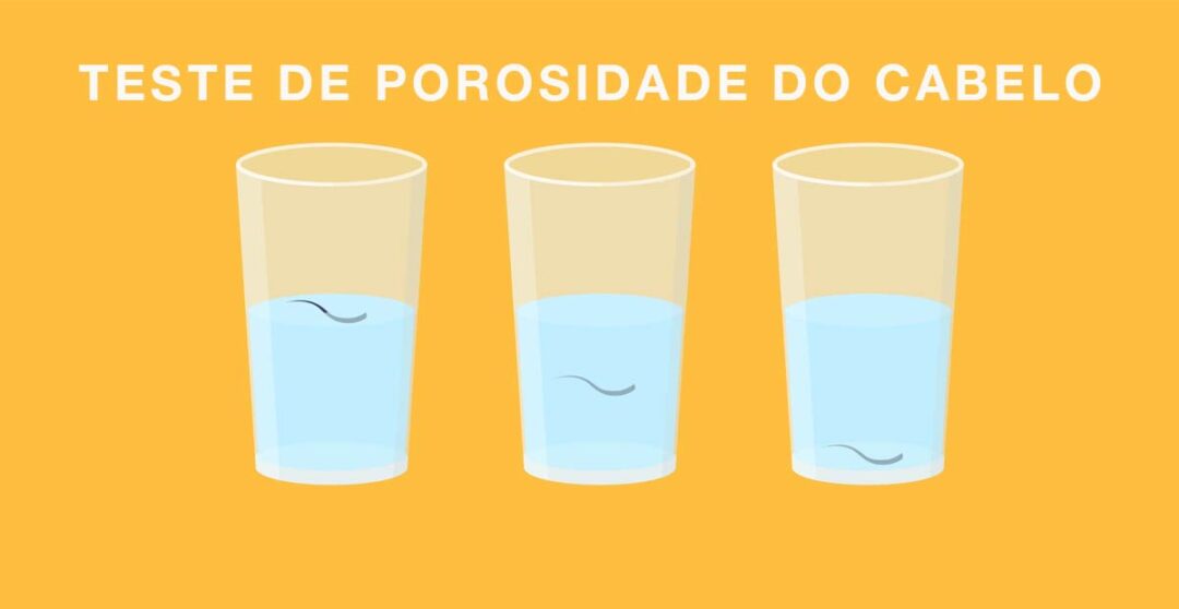 Teste de Porosidade dos cabelos na água: aprenda a fazer