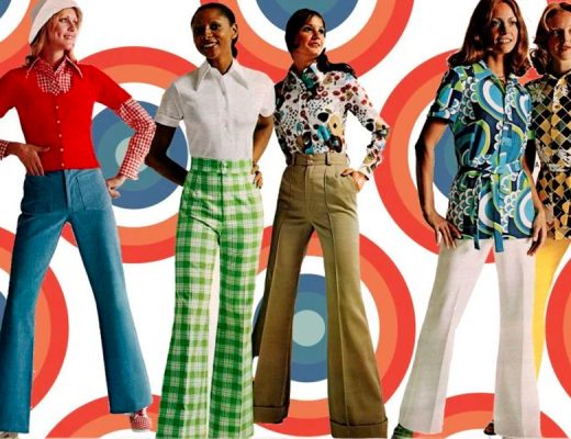 moda anos 70 feminina