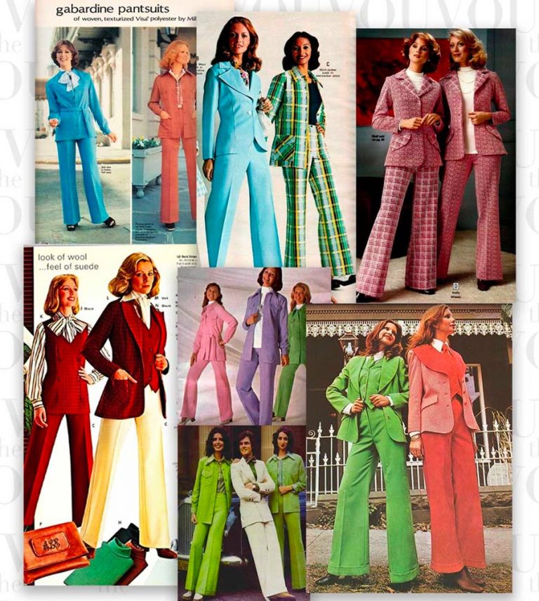Moda anos 70 Feminina