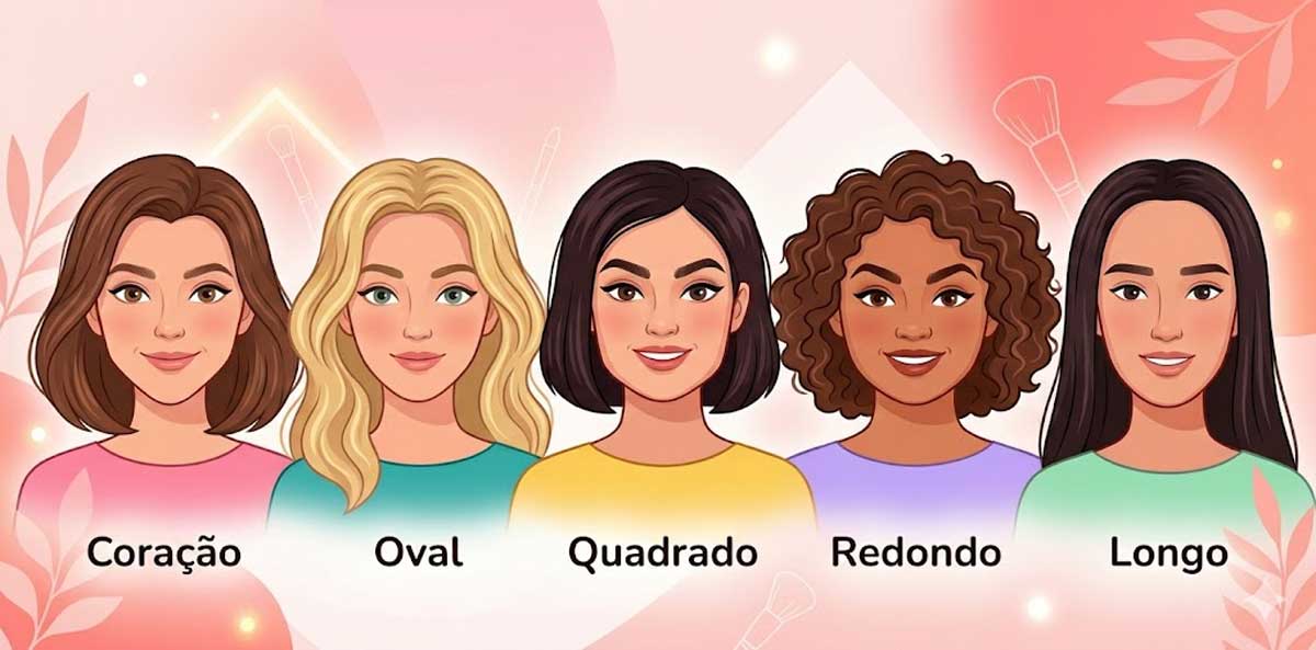 Sobrancelhas de acordo com o formato do seu rosto