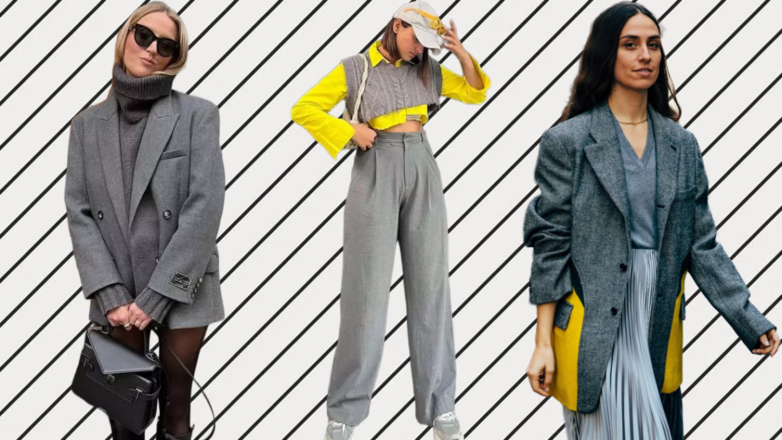 Que cor combina com cinza